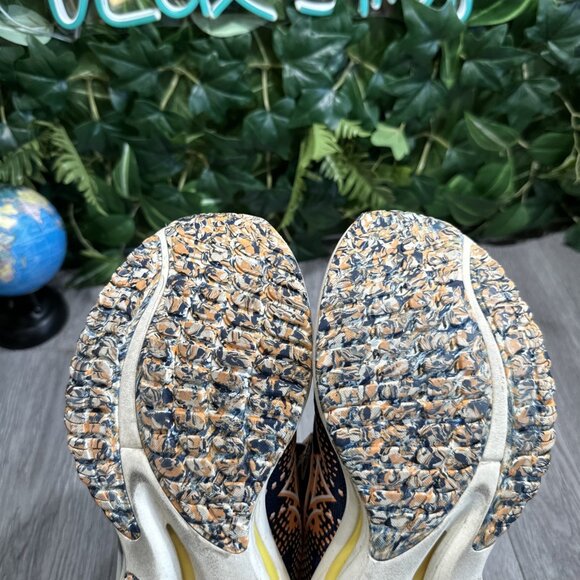 Mizuno Women's Wave Rider 27 Roxy Running Shoe Naval Academy/White Size 8.5 - Picture 8 of 10